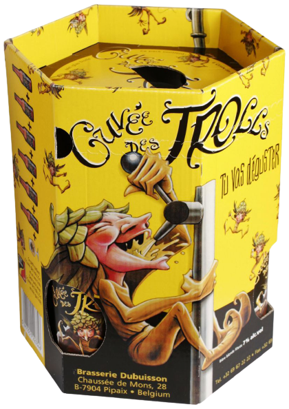 Cuvée des Trolls 6*0,33L+pohár ajándékcsomag Cuvée des Trolls 6*0,33L+pohár ajándékcsomag