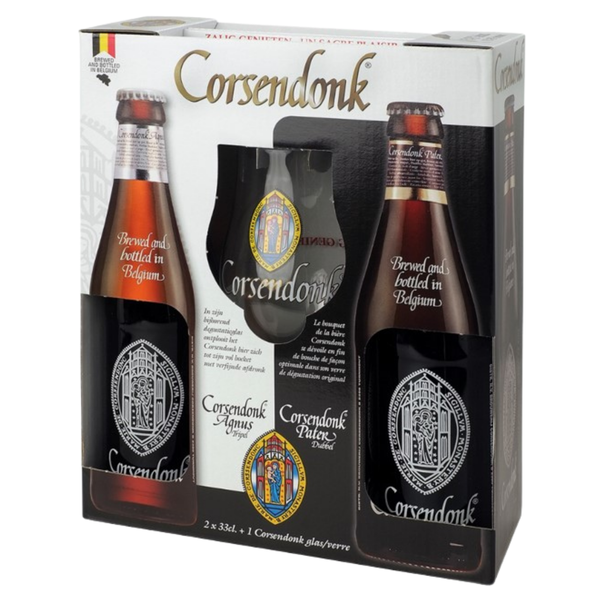 Corsendonk 2*0,33L+pohár ajándékcsomag Corsendonk 2*0,33L+pohár ajándékcsomag