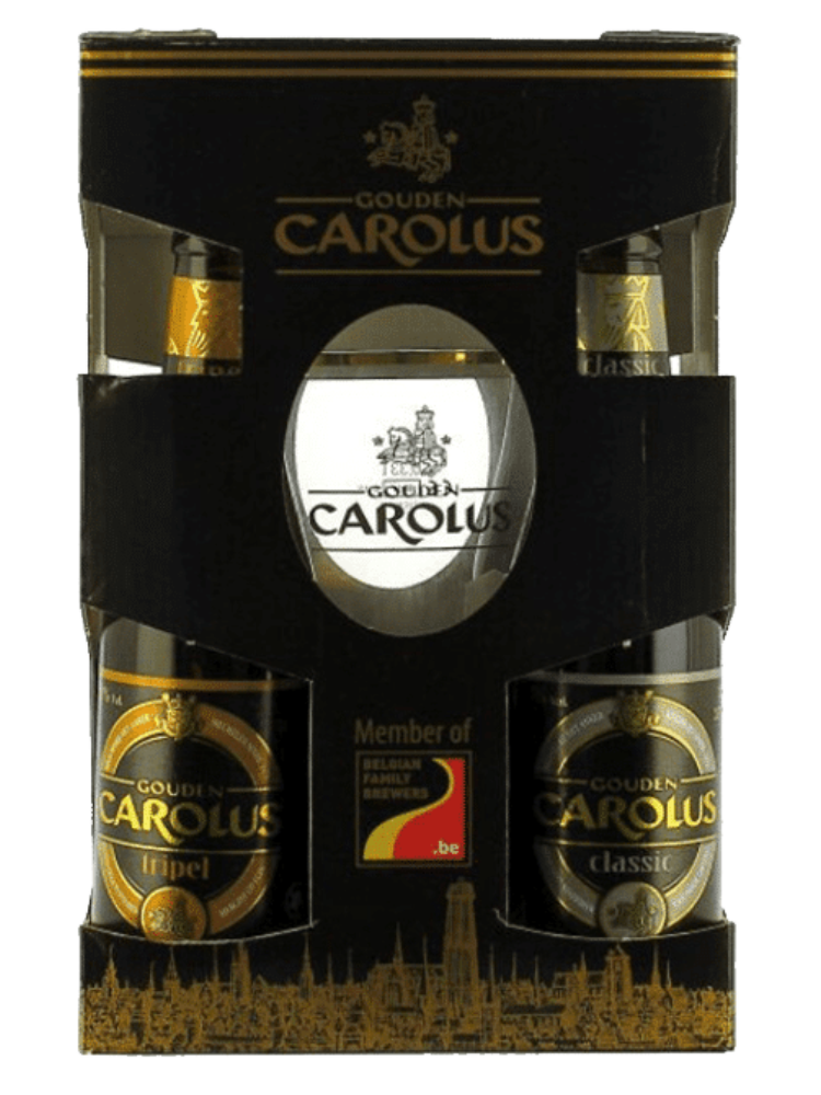 Gouden Carolus 4*0,33L+pohár ajándékcsomag Gouden Carolus 4*0,33L+pohár ajándékcsomag