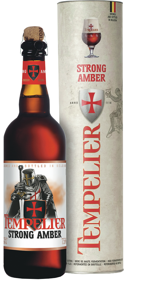 Tempelier Strong Amber díszdobozban 0.75l Tempelier Strong Amber díszdobozban 0.75l