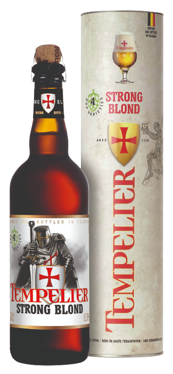 Tempelier Strong Blond díszdobozban 0.75l Tempelier Strong Blond díszdobozban 0.75l