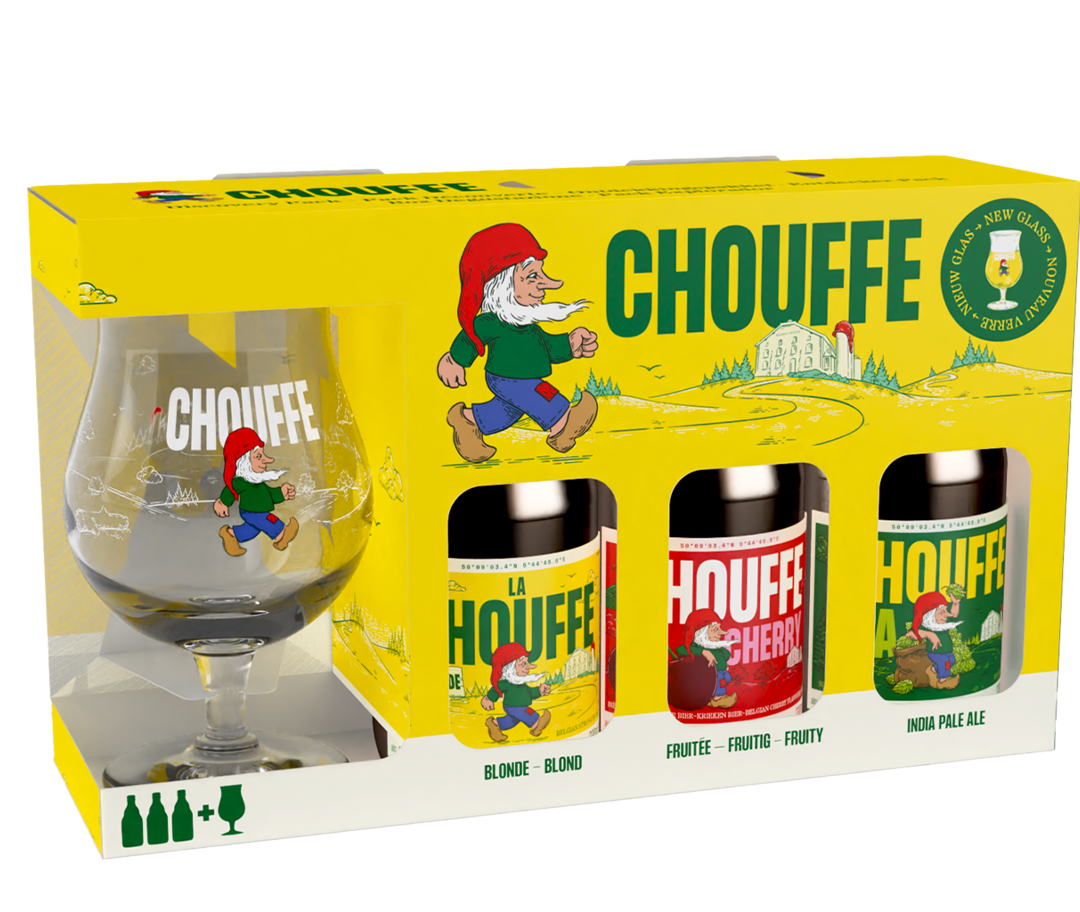 La Chouffe Discovery Pack 3*0,33L+pohár La Chouffe Discovery Pack 3*0,33L+pohár