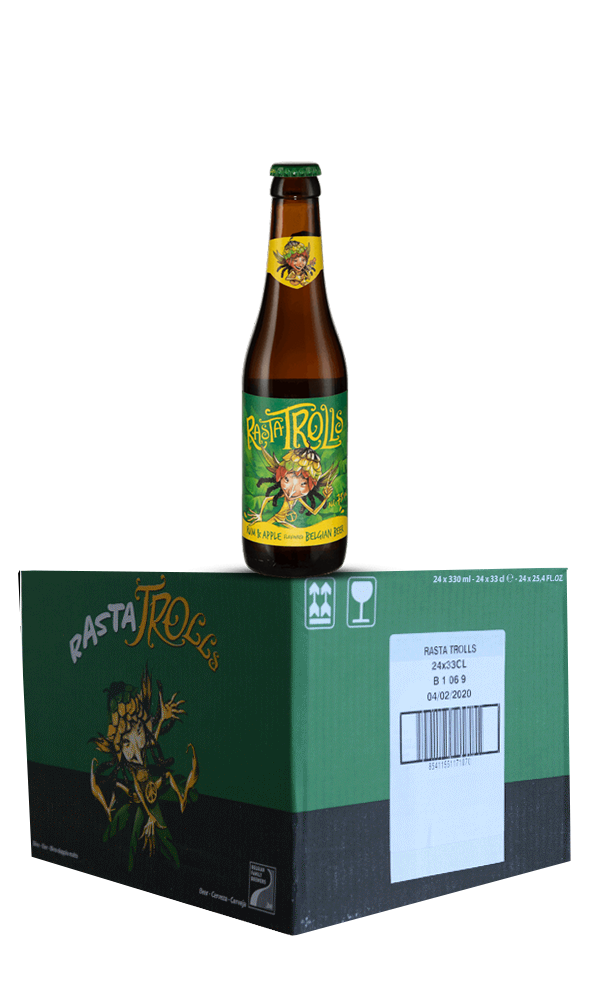 Rasta Troll (24x0,33l) Papírkartonban Rasta Troll (24x0,33l) Papírkartonban