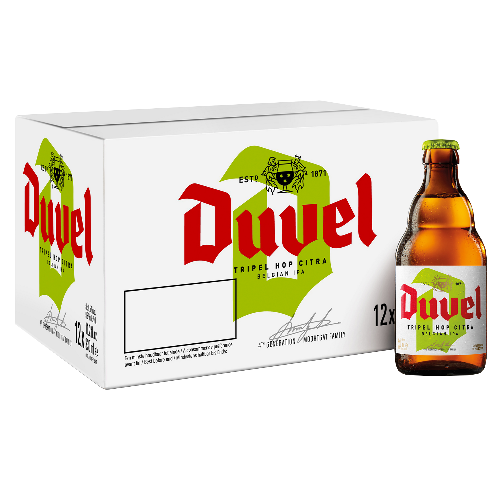 Duvel Tripel Hop Citra (12x0,33l) Papírkartonban Duvel Tripel Hop Citra (12x0,33l) Papírkartonban