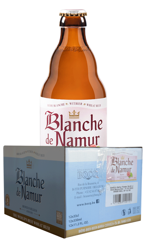 Blanche de Namur Rosée (12x0,33l) Papírkartonban Blanche de Namur Rosée (12x0,33l) Papírkartonban