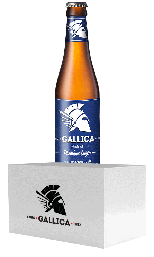 Gallica Prémium Lager (24x0,33l) Papírkartonban Gallica Prémium Lager (24x0,33l) Papírkartonban