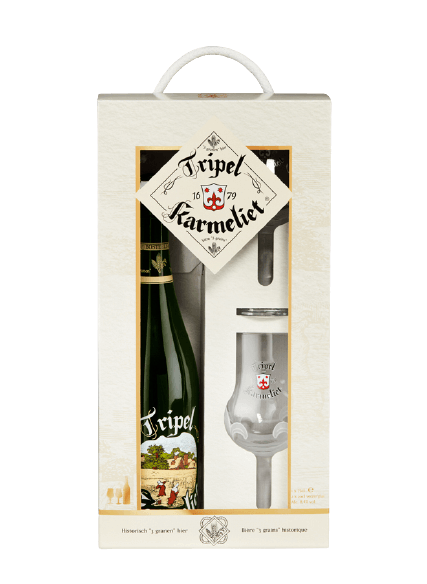 Tripel Karmeliet 0,75L+2 pohár ajándékcsomag Tripel Karmeliet 0,75L+2 pohár ajándékcsomag
