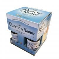 Blanche de Namur 3*0,33L+pohár ajándékcsomag 