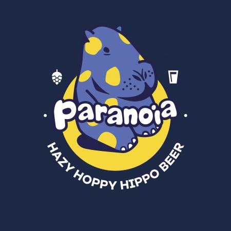 Paranoia Hazy Hoppy Hippo Beer