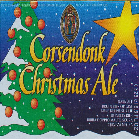 Corsendonk Christmas 4*0,33L+pohár ajándékcsomag