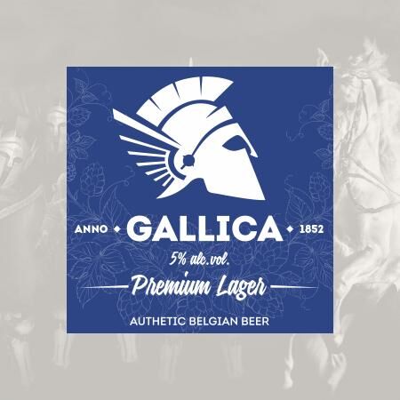 Gallica Prémium Lager (24x0,33l) Papírkartonban