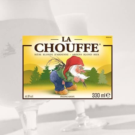 La Chouffe 2*0,33L+pohár ajándékcsomag