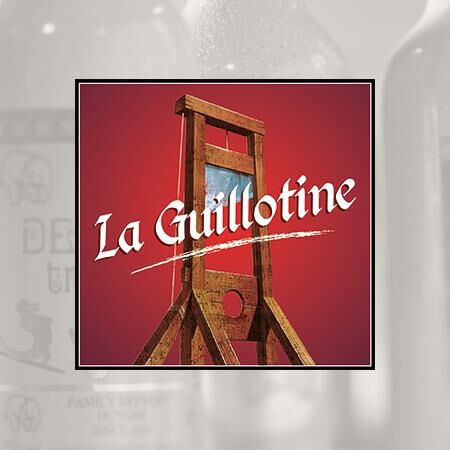 La Guillotine 4*0,33L+pohár ajándékcsomag 