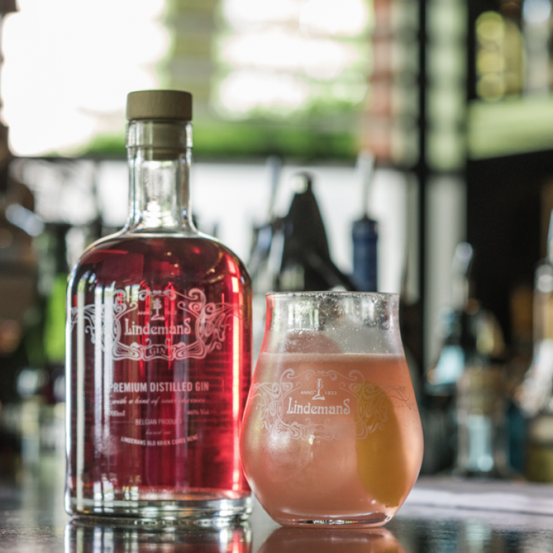 Lindemans Red Gin koktél recept